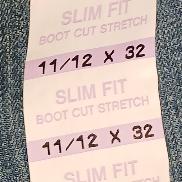WOMENS HOUSTON LOWEST RISE TWENTY X JEANS, SLIM FIT BOOT CUT, SIZE 11/12 NWT - Picture 12 of 12